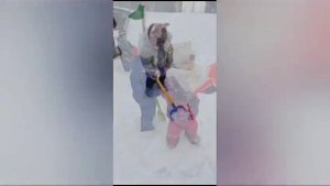 челлендж "Уборка снега в России". детский сад " Карамелька" г. Химки