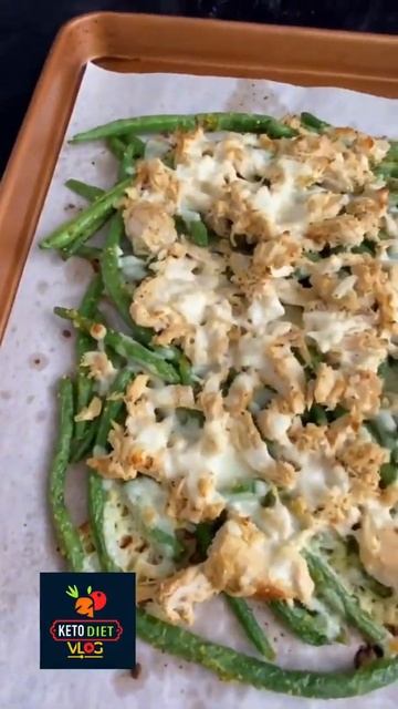 low carb recipe | Green Bean Sheet Pan Meal #shorts