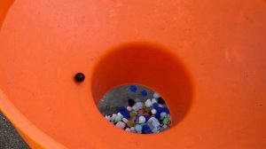 Водный ЭКСПЕРИМЕНТ ASMR ♫  оригинальный спуск! Большие шарики и звук воды