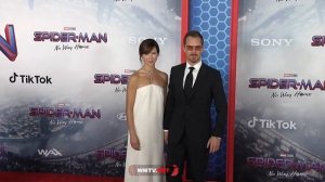 Benedict Cumberbatch, Sophie Hunter 'Spider-Man: No Way Home' film premiere Red carpet