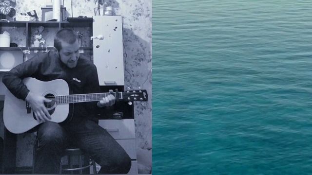 Парень исполнил___Дворовую песню на гитаре(Жемчуга в волосах)✊✊✊ смотреть онлайн