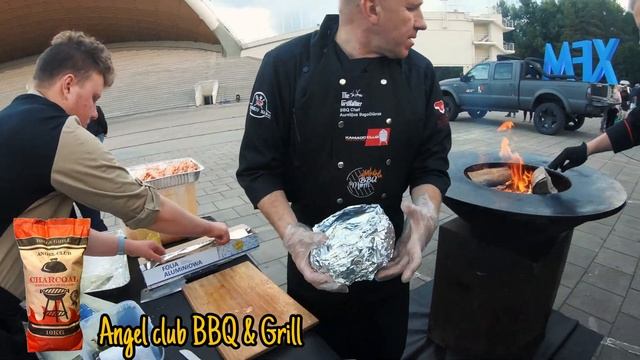 Креветки, Красная рыба Angel club BBQ & Grill смотреть онлайн