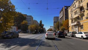 Driving in Rostov-on-Don from Ostrovsky park to Levoberejniy park | Russia 4k 60 fps