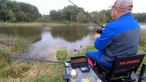 Рыбалка осенью.