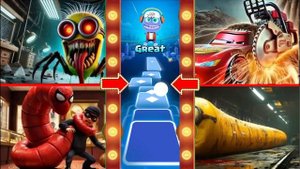 УЖАСЫ🆚Молния Маккуин🆚 ЧЕРВЯК-ПАУК🆚 МИНЬОН