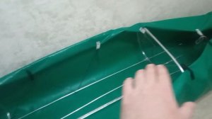 Строительство лёгкой байдарки. Первая примерка шкуры