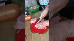 Купила колбаску для кошек нашего приюта