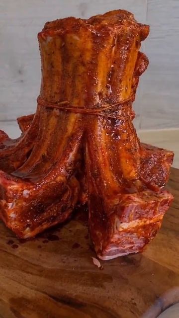 Мясная корона 😏Рецепт 👇 смотреть онлайн