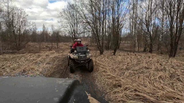 Улетные покатушки на квадроциклах по трассе "Лесная прогулка ПРОФИ"