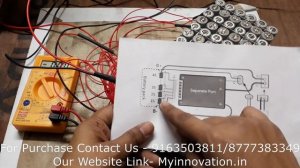 13s 48v 20A BMS Connection, Circuit Diagram Hindi