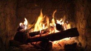 Уютный вечерний камин 🔥🔥🔥 Горящие Дрова