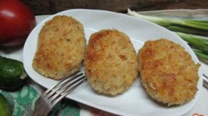 Куриные котлеты с сыром моцарелла