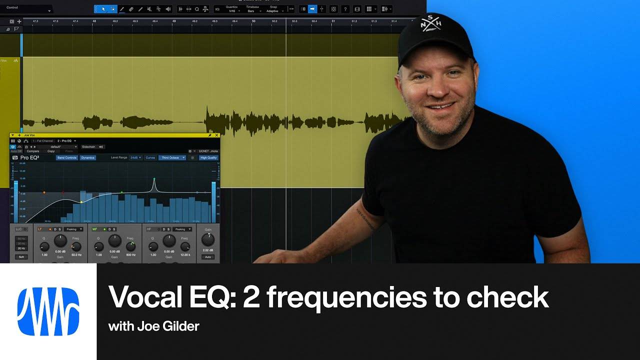 Studio One Pro 7: Vocal EQ 2 Frequencies to Check