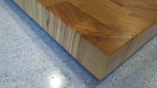 ADM Wood. Торцевая разделочная доска из ясеня. Август 2017. Ash end cutting board