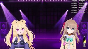 Neuro and Cerber team up to sing MOGU MOGU YUMMY