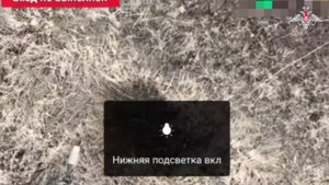 Уничтожение БпЛА «Баба Яга» ВСУ оператором дрона с системой сбросов боеприпасов