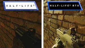 Half-Life 2 vs Half-Life 2 RTX Demo - Сравнение графики