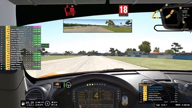 IRACING//WEEK 13//cayman 718 gt4// sebring смотреть онлайн