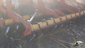 Испытание нового дискатора Vaderstad Carrier 500 для вертикальной обработки почвы!Case Puma 210!