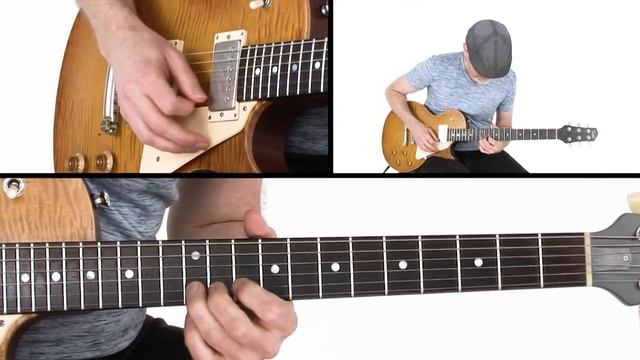 Blues Guitar Lesson - Affordable Shuffle Solo - Performance - Jeff McErlain