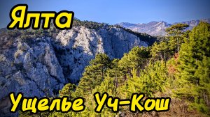 КРЫМ.ЯЛТА.УЩЕЛЬЕ УЧ-КОШ-маршрут, который впечатлит вас потрясающими видами! НЕЗАБЫВАЕМОЕ ЗРЕЛИЩЕ!