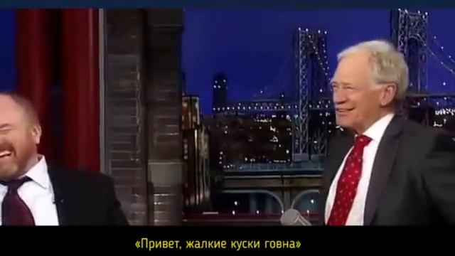 Луи Си Кей на шоу Дэвида Леттермана 26 января 2015 смотреть онлайн