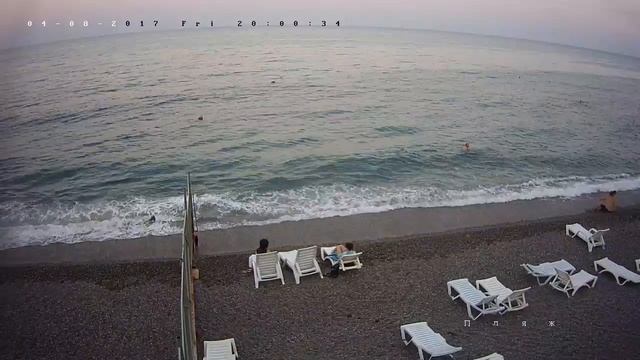 Вебкамера "Пляж Дубны". Запись 04.08.2017 20:00:05 смотреть онлайн
