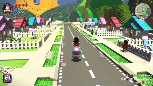 The LEGO Movie 2 Videogame - Hover Scooter - Open World Free Roam Gameplay (PC HD) [1080p60FPS] смотреть онлайн