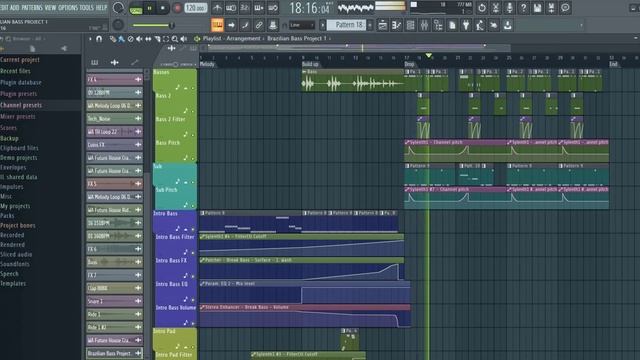 Brazilian Bass FLP 1 Alok Style - FL Studio Project (Free Download FLP) смотреть онлайн