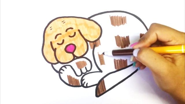 Сурет салу ит / Сурет бояу / How to draw a dog /  Bolalar uchun rasm it смотреть онлайн