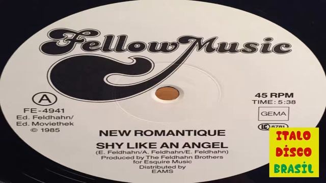 New Romantique - Shy Like An Angel (Synth Pop)