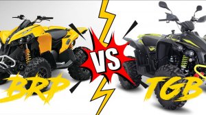 BRP RENEGADE 570 или TGB TARGET 600, ЧТО ЛУЧШЕ??? Пишите в комментариях!