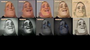 Mr incredible becoming uncanny to canny all stars original singing I love Mama Mantu part 1