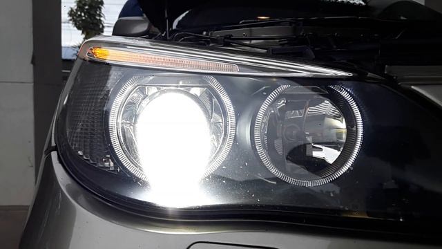 BMW 5 Series E60 Headlight in Action VLOG 55 смотреть онлайн