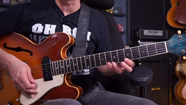 Jazz Blues Arpeggio Workout - Substitute Dminor 7 Arpeggio over G7 in Blues