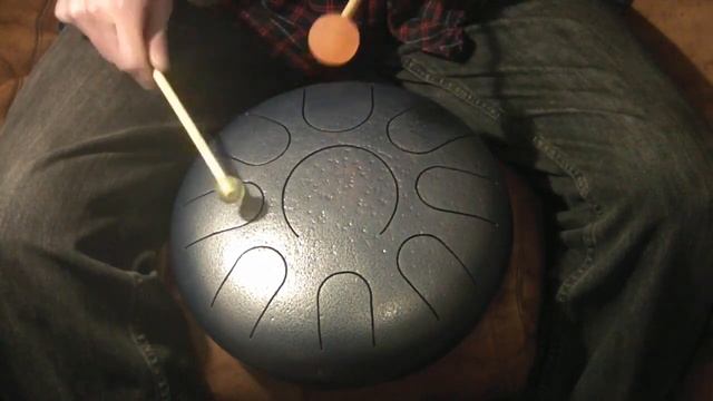 OVNI Drum - Escala de La Menor 9 notas - Steel Tongue Drum - Nektar смотреть онлайн