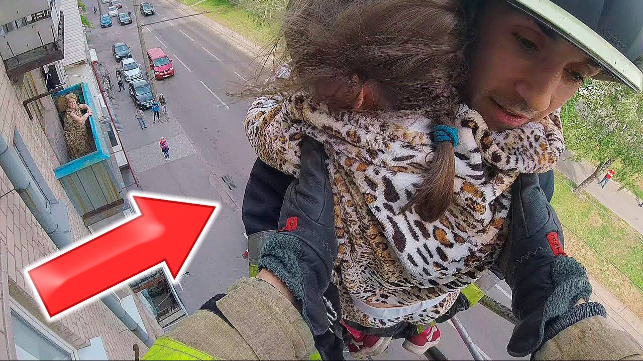 ПОЖАР в МНОГОЭТАЖКЕ - ЭВАКУАЦИЯ Людей с ВЫСОТЫ, ЛЕДЕНЯЩАЯ ДУШУ смотреть онлайн