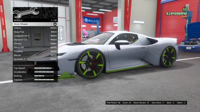Grotti Itali RSX customization Gta5 ONLINE Gameplay