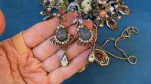 Распаковка винтажного лома и "лот для творчества"