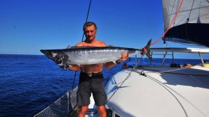 Рыбалка на Ваху с парусного катамарана