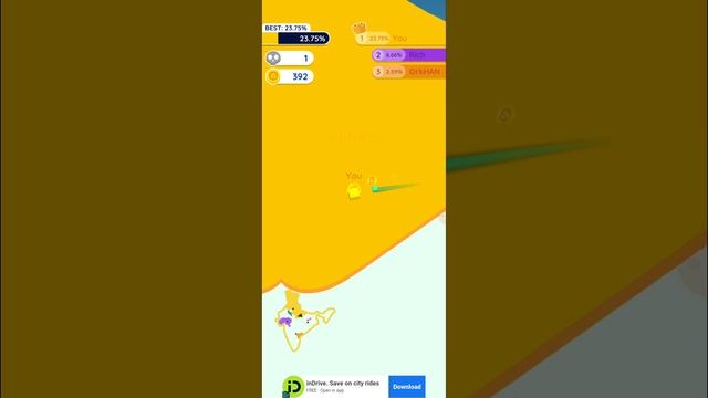 Paper io 2|Filling India map|Part 1|Happy Times смотреть онлайн