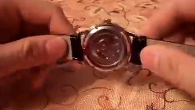 Кожаный ремешок с автоподзаводом Механические нару