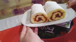 РУЛЕТ С ПОВИДЛОМ_НЕЖНЫЙ_ДЕЛАЙТЕ ПОЛНЫЙ РЕЦЕПТ