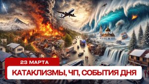 Новости сегодня 23.03.2025. Катаклизмы за день, ЧП, события дня