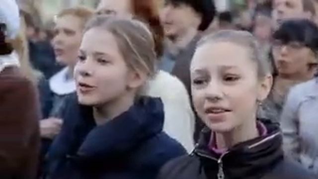 Тысячи Новосибирцев спели хором День Победы