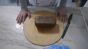 100% ржаной хлеб на закваске. Сверхбыстрый рецепт. Быстрее не бывает.