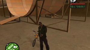 GTA:SA - BMX Challenge (one minute)