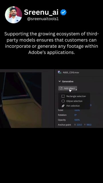 Generate any footage within Adobe’s applications. #ai #aiart #aitools #GenerativeAI #PremierePro смотреть онлайн