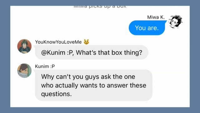 I’m not your sister.. I’m your- || Haikyuu x Andi Mack || Haikyuu Texts