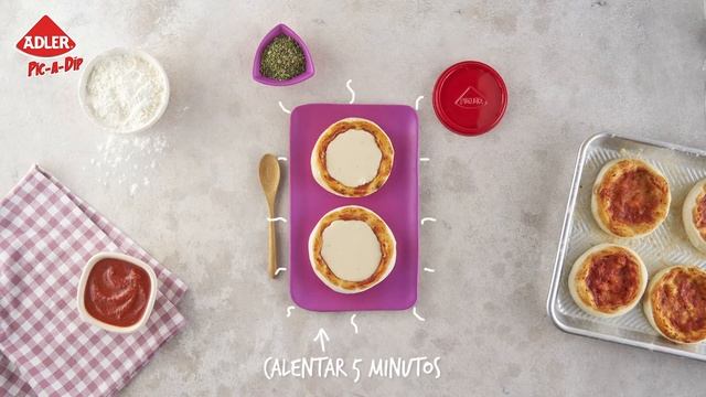 Pizzetas con Adler Pic-A-Dip Onion & Cream смотреть онлайн